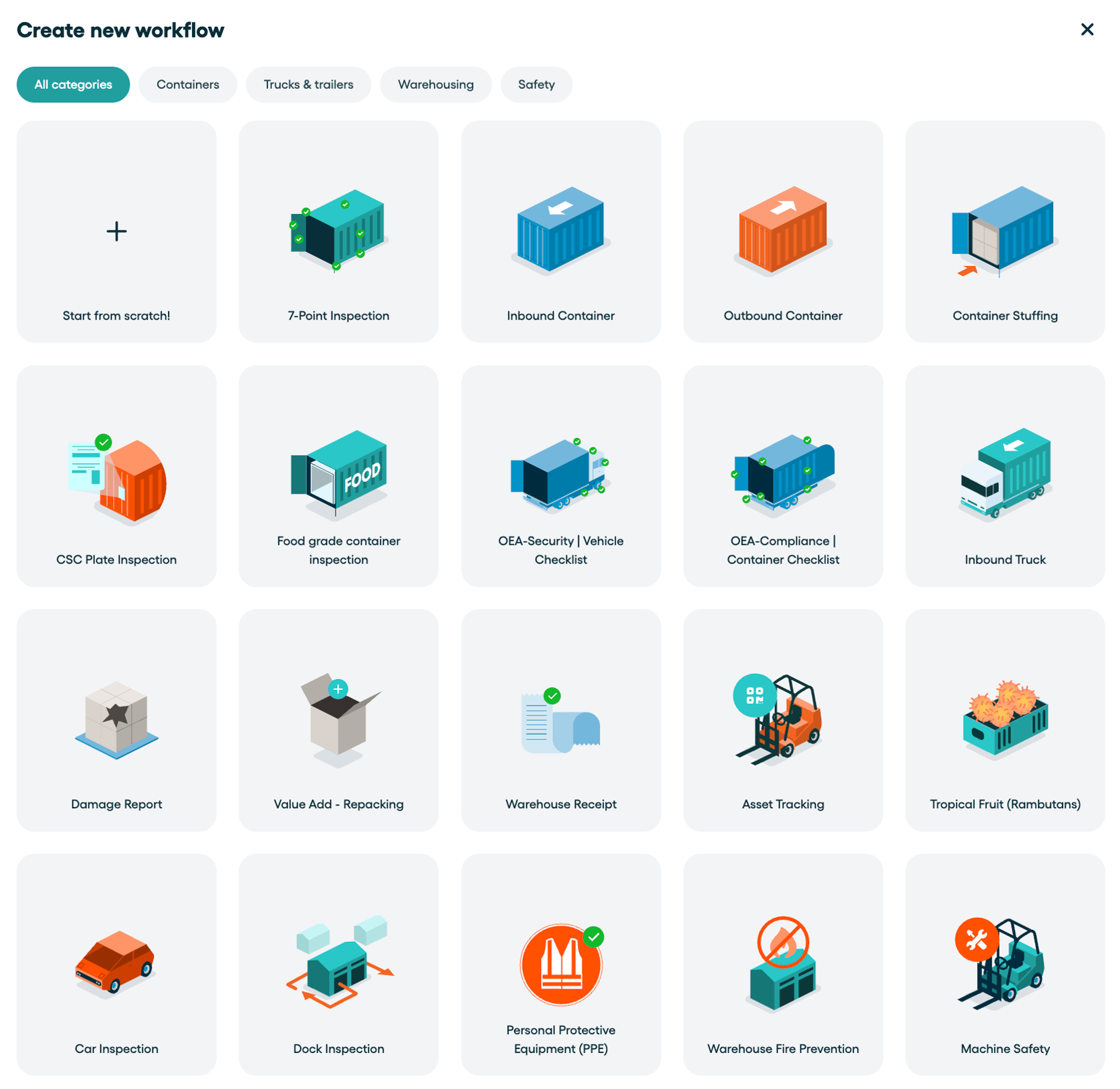 Use a workflow template